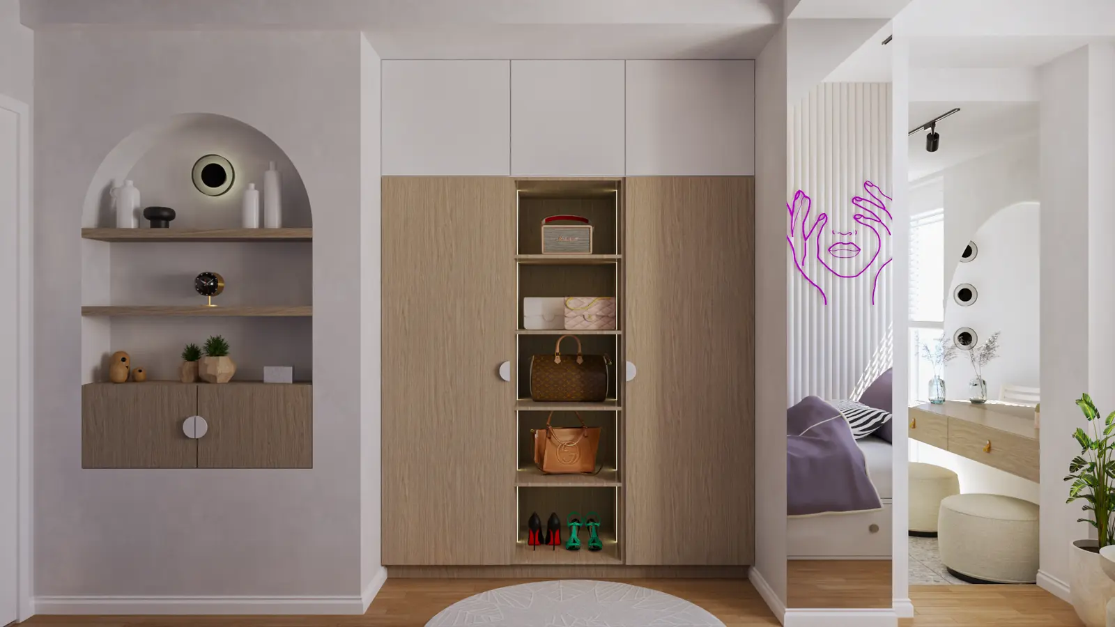 Interiör gestaltad av Lagom Studio