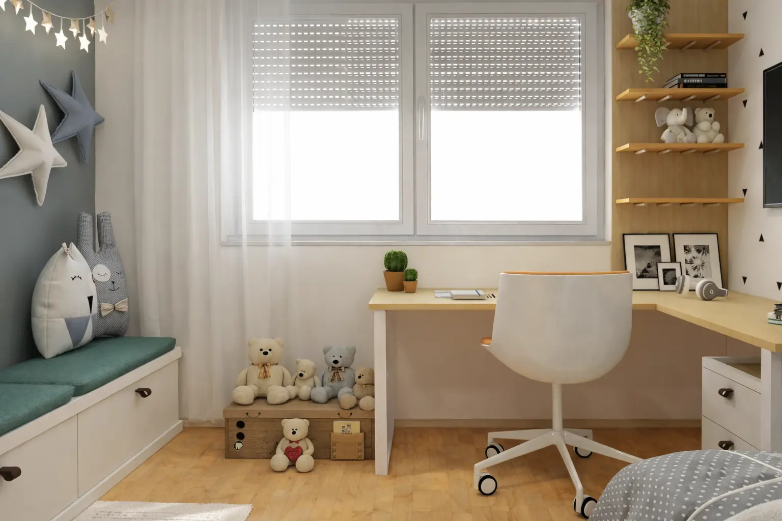 Barnets lilla kreativa rum – Projektbild 3